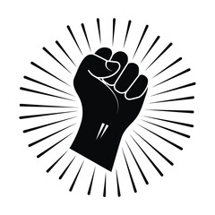 Elimination of Racial Discrimination stock illustration, Say no to Racism vector, protests! stock illustration