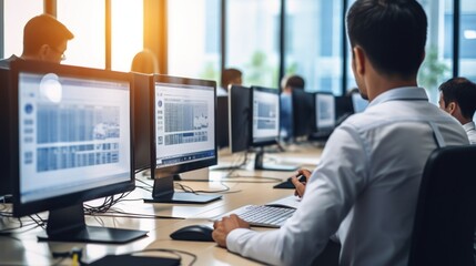 Professionals undergo training and earn certifications in various IT disciplines