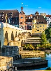 old town regensburg - bavaria