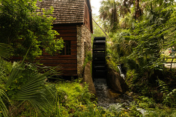 old watermill in the Juniper Springs Recreation Area