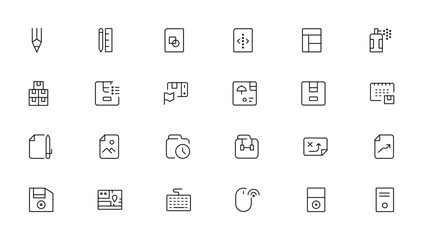 Customer service icon set. Containing customer satisfaction, assistance, experience, feedback, operator, and technical support icons.