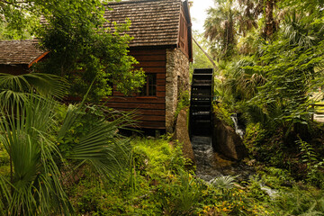 old watermill in the Juniper Springs Recreation Area