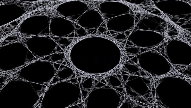 Synchromesh 1009: Abstract 3D art structure.