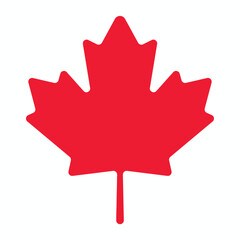 Maple leaf icon. Canadian symbol. Canada flag. Canada. Vector illustration. stock illustration stock illustration