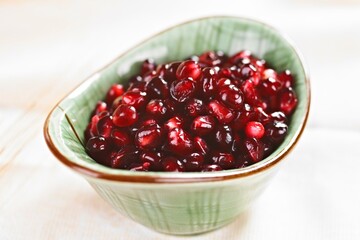 Gorgeous Close-Up of Pomegranate Seeds in Crystal Clear 4K Resolution