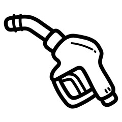 Dispenser line icon style