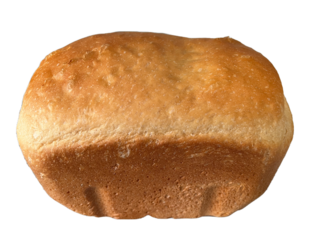 loaf of bread isolated