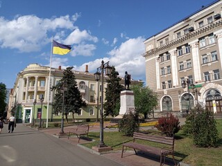 Ukraine, Stadt Krywyj Rih, Zentralukraine, 2023, Sommer