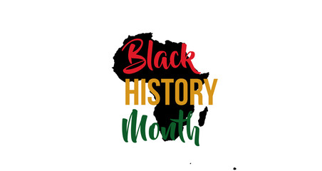 Celebration of black history month in the united states and canada in february
