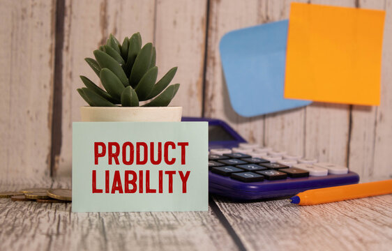 Product Liability is shown on the photo using the text