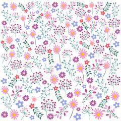 Fondo floral en tonos pastel.