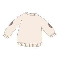 Isolated colored winter seasonal sweater icon Vector