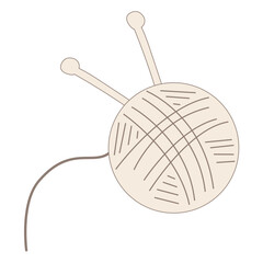 Isolated colored silk ball icon Vector