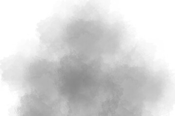 White mist fog smoke effect on white background