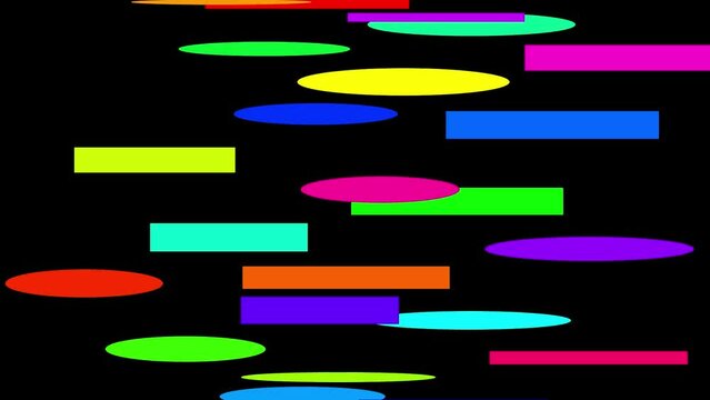 Kinetic Art Combines Techniques for Hypnotic Spirals and Harmonious Patterns. Rotating Shapes Reveal Dynamic Growth and Unexpected Artistry in a Vibrant Ambience.