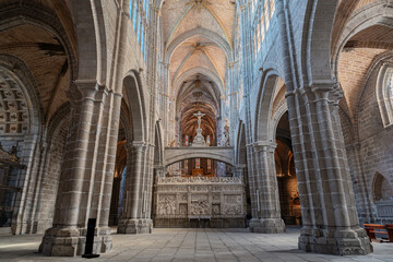 Fototapeta premium Catedral de Ávila, Castilla y León, España.