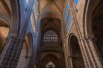 Catedral de Ávila, Castilla y León, España.