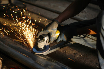 welder at work