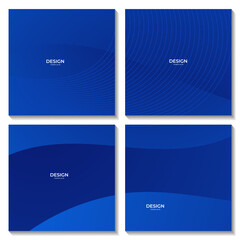 abstract dark blue wave background 