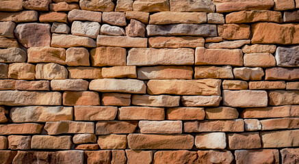 Ancient stone wall background