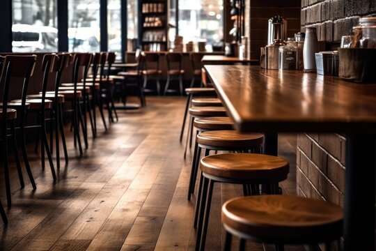 Photo Of Empty Inside Coffee Shop Photography