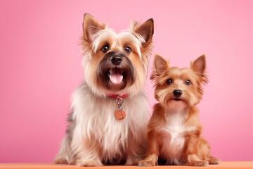 Furry and adorable a Yorkshire Terrier like no other AI generative
