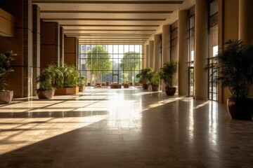 Fototapeta premium photo of empty inside lobby hotel Photography