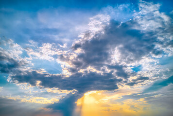 Colorful Tropical Sunrises and Sunsets - OcuDrone Aerial Sky Images