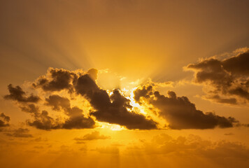 Colorful Tropical Sunrises and Sunsets - OcuDrone Aerial Sky Images