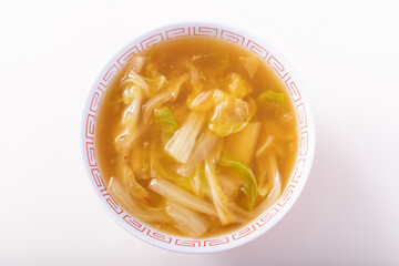 白菜のあんかけスープ