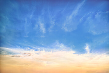 Beautiful Blue Tropical Skies - OcuDrone Aerial Sky Images