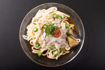 梅おろし豚しゃぶ冷やしうどん