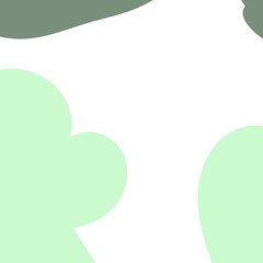 Green Frame Decor Corners Background 