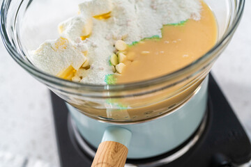 Pistachio fudge