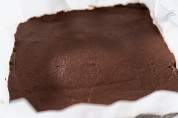 Homemade plain fudge