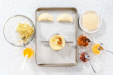 Breakfast Empanadas With Eggs and Sweet Potato