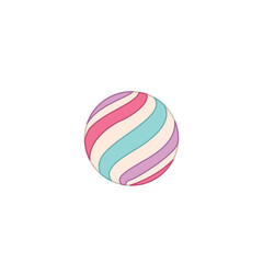 Isolated colored candy icon image Vector