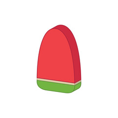 Isolated colored popsicle candy icon Vector