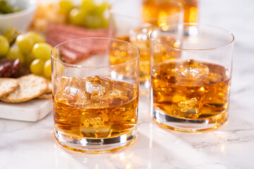 Scotch on the rocks