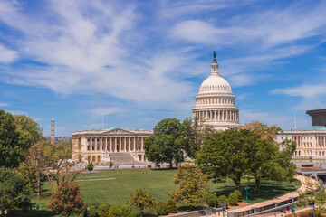 Obraz premium United States Capitol Building in washington DC