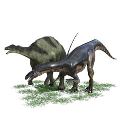 Obraz na płótnie Canvas Dinosaur creature isolated 3d