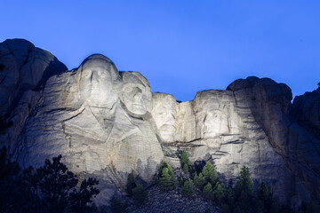 Mount Rushmore in South Dakota - obrazy, fototapety, plakaty