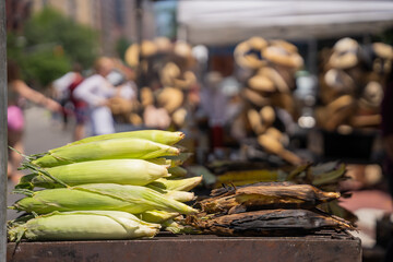 Corn at the street fair