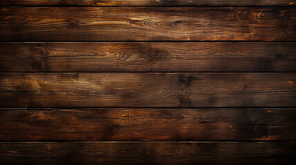 Dark wood background design - Generative AI