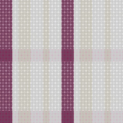 Tartan Plaid Pattern Seamless. Scottish Plaid, Template for Design Ornament. Seamless Fabric Texture. Vector Illustration
