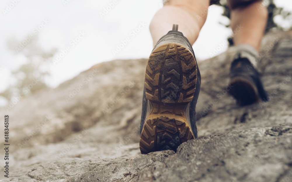 Canvas Prints Climbing shoes close up 