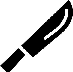 black knife icon