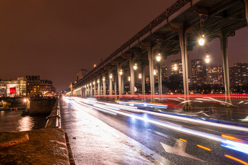 Fototapeta na wymiar Paris bridge in France