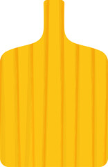 木製のトレー、まな板、カッティングボードのベクターイラスト