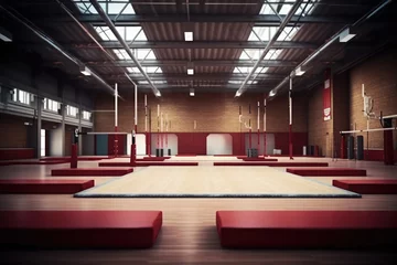  indoor gymnastics studio design ideas photography © NikahGeh